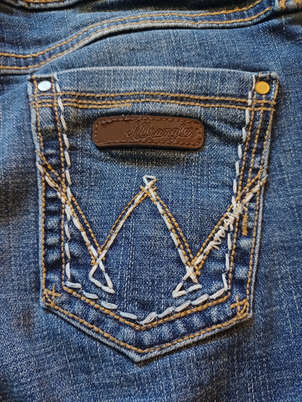 Wrangler Bootcut Jeans Youth Girls 12 Regular - Picture 3 of 7